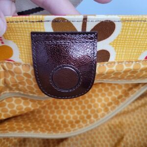 Brighton Sunny‎ Pop Floral Tote Bag Yellow Brown Shoulder Bag Purse  READ